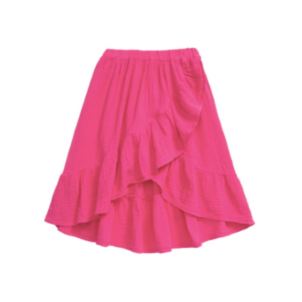 NWT Seed Heritage Crinkled Cotton Ruffle Skirt 8